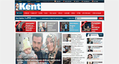 Desktop Screenshot of gazetekent.com.tr